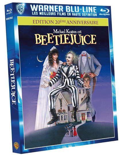 Bluray de Beetlejuice de Tim Burton