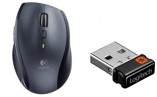 Logitech - Marathon Mouse M705 - souris sans fil USB - laser - Unifiying