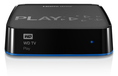 Boitier Multimedia WD TV Play Lecteur multimédia Interne USB 2.0 HDMI Noir