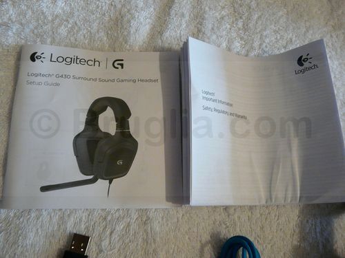 Logitech G430 Micro Casque Noir