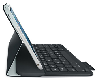 Logitech UltraThin Etui folio avec clavier pour iPad Mini Noir