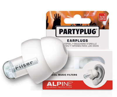 Alpine Partyplug - Bouchons d'oreille pour la musique, les sorties