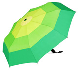 Plemo parapluie de voyage pliable automatique vert