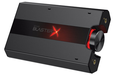 Creative Sound Blaster X G5 Carte son portable HD 7.1 avec Amplificateur de Casque Noir