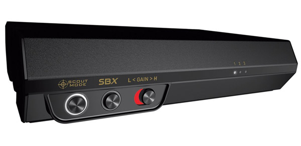 Creative Sound Blaster X G5 Carte son portable HD 7.1 avec Amplificateur de Casque Noir