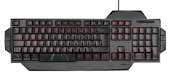 Speedlink Rapax Clavier Gaming Français Maquette