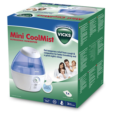 VICKS Cool Mist Mini Humidificateur À Ultrasons