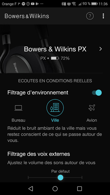 Test Bowers & Wilkins PX : un casque à réduction de bruit inégal - Les  Numériques