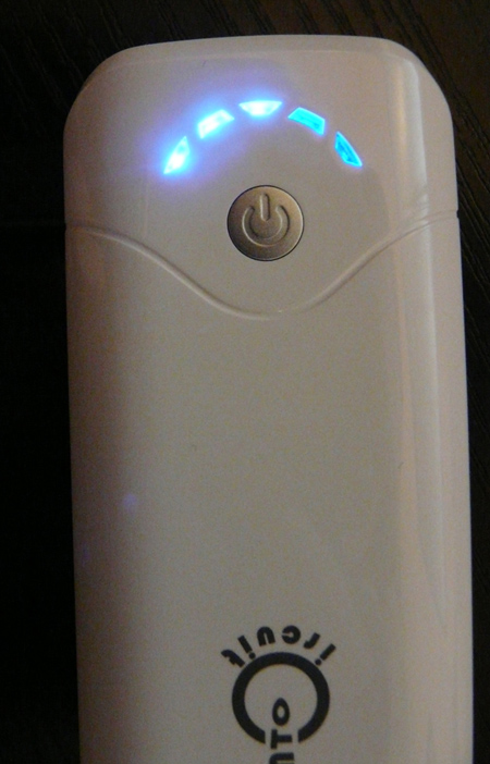 La batterie se recharge