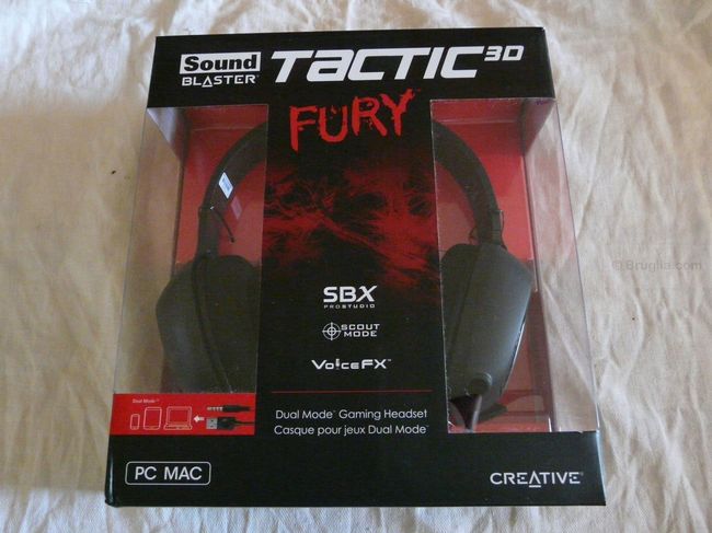 Casque Creative Sound Blaster Tactic 3D Fury