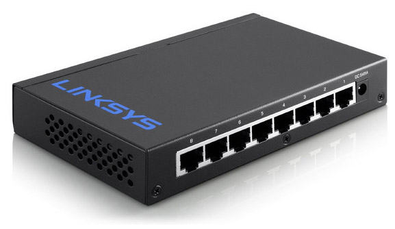 Le LGS108 et ses 8 ports pour tous vos équipements