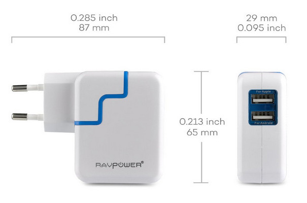 Dimensions modestes et look attractif global et autour des ports USB