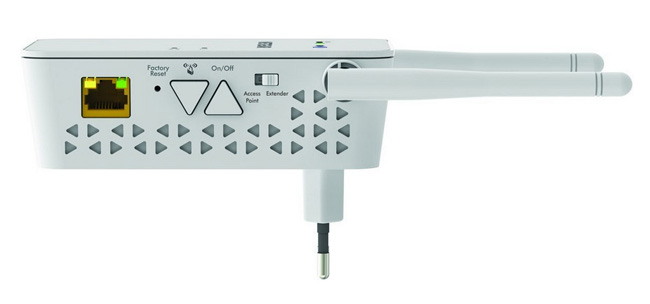 Le répéteur Wifi Netgear EX6100 vu de côté