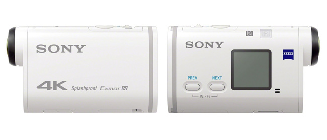 Caméra embarquée d'action Sony FDRX1000 VR