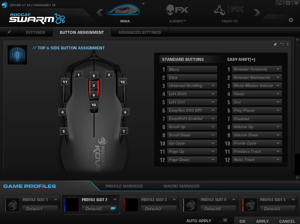 Logiciel Roccat Swarm 2