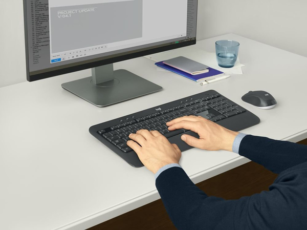 Le clavier et la souris MK540 ensemble