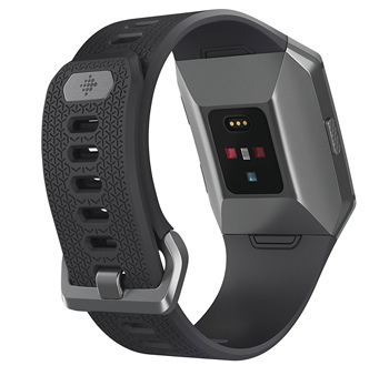 L'arrière de la montre Fitbit Ionic